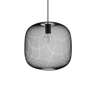 Image of Net Wire Frame 34cm Pendant Ceiling Light Black