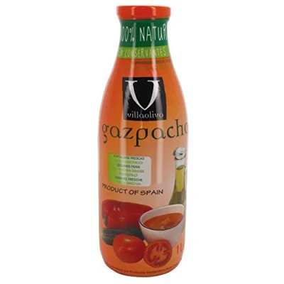 Image of VILLAOLIVO Traditional Spanish Gaspacho (Gazpacho) 1000 ml