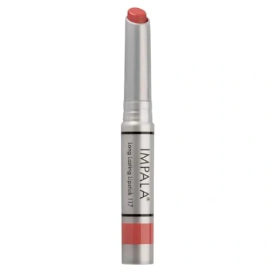 Image of IMPALA Longlasting Lip Color Metallic Rose No. 117 Permanent Lipstick Creamy Texture Long Lasting Hydrating Full Coverage Moistureizes and Nurtures