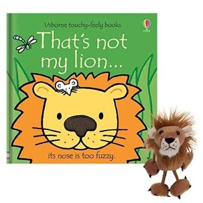 Image of That&#039;s Not My Lion Book and Finger Puppet
