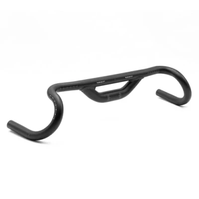 Image of REDSHIFT Top Shelf Handlebar with 50 mm of Rise, 41 cm width for Road, Gravel, Touring, and Commuter Bikes, Aluminum Drop Bar