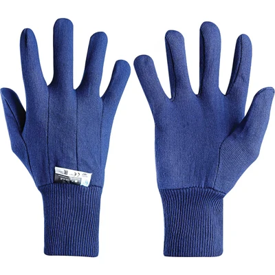 Image of Ejendals 767 High Quality Jersey Gloves Blue Size 10