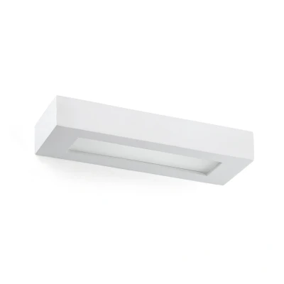 Image of Olaf 2 Light Up &amp; Down Wall White Plaster, E14