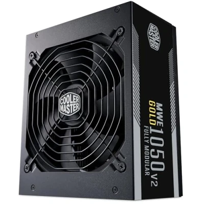 Image of Cooler Master MWE Gold 1050 V2 ATX 3.1 Fully Modular PSU (UK Plug) Support, 80 PLUS 1050W Power Supply, PCIe 5.1 Cabling, 140mm FDB Fan, High Temperature Threshold, 10 Year Warranty