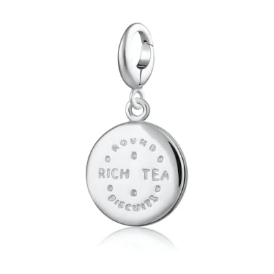 Image of Lily Charmed Sterling Silver Rich Tea Charm