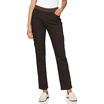 Image of Raphaela by Brax Women&#039;s Pamina Jeans, Brown, 48K