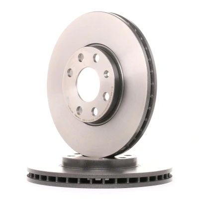 Image of 569059, 95526647 Brake DISC BREMBO Coated LINE 09.7628.11 256mm 24mm 4 internally vented VAUXHALL: Astra Mk4 CC, Zafira Mk1