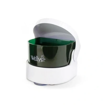 Image of SHOP STORY Dental Cleaner: Vibration Cleaning Box for Device, Portable Toothpaste with Lid Cleans in 15 Minutes, Plastic