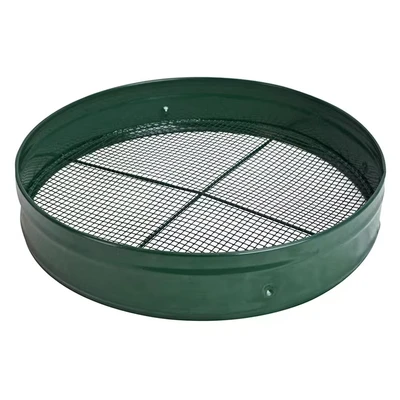 Image of Faithfull Countryman All Steel Garden Sieve 330 Dia. 10mm Holes
