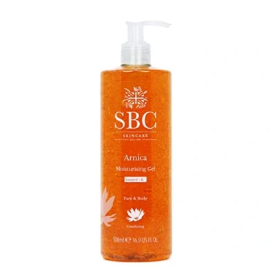 Image of SBC Skincare Arnica Moisturising Gel 500ml Montana Award Winning For The Family Sport, Muscle Relief