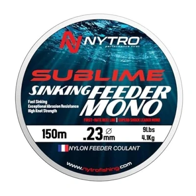 Image of Nytro Sublime Sinking Feeder Mono Nylon 150m 0,23mm (4,1kg) Monofilament