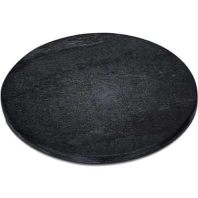 Image of Ehc Large Cheese Board Chopping for Kitchen, Serving Platter Tray, Marble Black 30cm Chapati