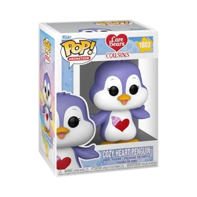 Image of Funko POP! Animation: Care Bear Cousins Cozy Heart Penguin Bears Collectable Vinyl Figure Gift Idea Official Merchandise Toys for Kids &amp; Adults TV Fans