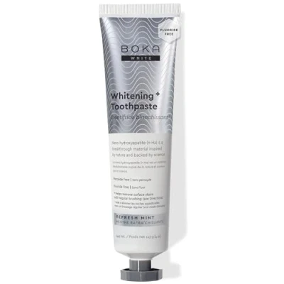 Image of New! Boka Fluoride Free Toothpaste Nano Hydroxyapatite, Remineralizing, Sensitive Teeth, Whitening Dentist Recommended for Adult, Kids Oral Care Whitening, 4oz (113g) 1Pk US Manufactured