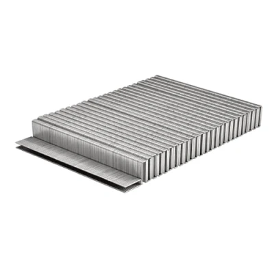 Image of Draper 13130 Type 90 Staples, 20mm, Pack of 5000 Galvanised Steel Narrow Crown, Heavy Duty