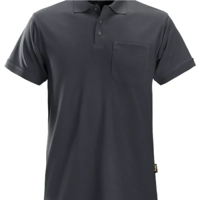 Image of Snickers Classic Polo Shirt Steel Grey XS Regular
