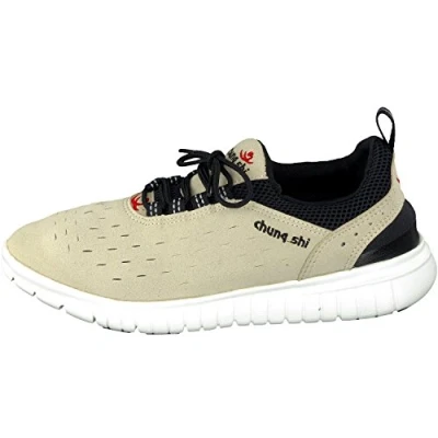 Image of Chung Shi Unisex Duxfree Trainer Sneaker, Grey, 5 UK