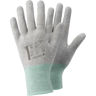 Image of Ejendals 805 Tegera ESD Nylon Knitted Gloves Grey Size 7