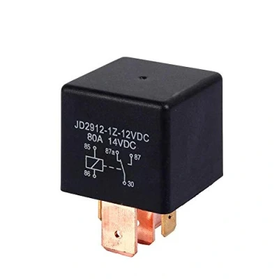 Image of Keenso DC 12V Relay, 80 A, 5 pin, Automotive Starter Relay for Automobile Vehicle Car Van Boat Truck