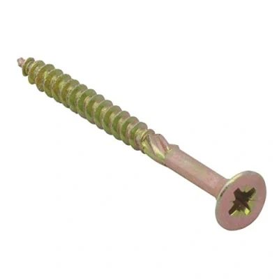 Image of Spectre Advanced Multi purpose Woodscrews 4.0 x 60mm Zinc Yellow Passivated Box 200
