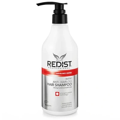 Image of Redist Anti Hair Loss Shampoo 500ml Against Care Nourishes and Moisturises For Men Women Strengthens Roots Makes Shiny
