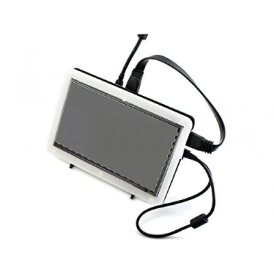 Image of Waveshare 7 inch Display for Raspberry Pi 4 Capacitive Touchscreen HDMI LCD (B) 800x480 Resolution Supports All Pi/Windows 10/8.1/8/7 PC Monitor Driver Free Low Power Consumption
