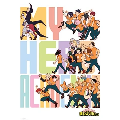 Image of GB eye My Hero Academia s4 key art 3 Maxi Poster