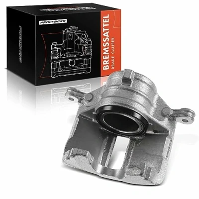 Image of Frankberg Brake Calipers Front Right Driver Side Compatible with Freelander L314 2.5L 2000 2006 L359 1.8L 2.0L 1998 LN Replace# SEG100220