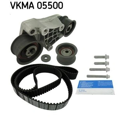 Image of 4504163, 4621348, 4770491, 4771085, 4773545 Timing belt kit SKF VKMA 05500 225 with rounded tooth profile VAUXHALL: Vectra Mk1 CC, Saloon