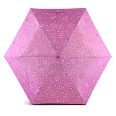 Image of RADLEY London Mini Telescope Umbrella Catch a Falling Star in Wild Rose Pink