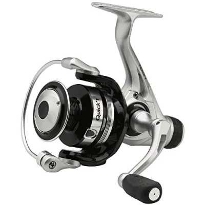 Image of DAM Quick 1 RD, Fishing Reel, Spinning Reels,The Ultimate Reel for Speed and Precision, Black, Unisex, 2000