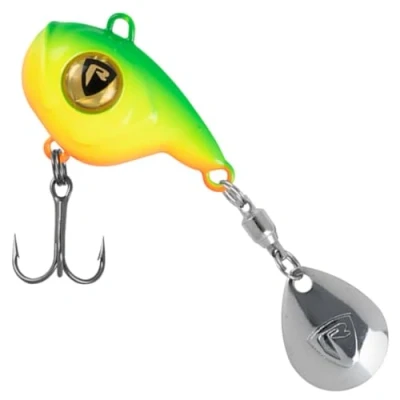 Image of Fox Rage Big Eye Spin Tails Fire Tiger 8g