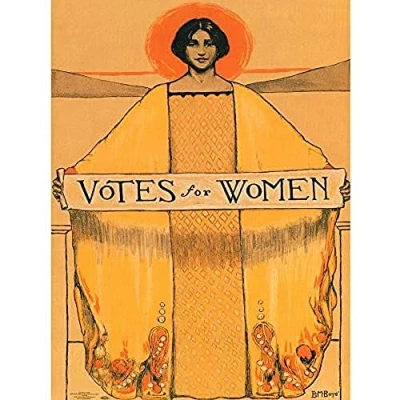 Image of Wee Blue Coo Votes For Women Suffrage Unframed Art Print Poster Wall Decor 12X16 Inch