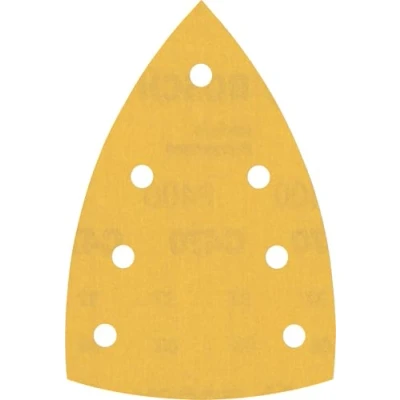 Image of Bosch Professional 10x Expert C470 Sandpaper (for Hardwood, Paint on wood, 100x150 mm, Grit 400, Accessories Multi Sander)