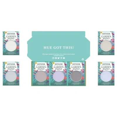 Image of Rust Oleum Garden Paint in Matt Finish Pastel Purples Tester Box