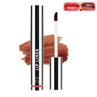 Image of Zinari Lip Stain, Peel Off Stain &amp; Reveal, Long Lasting Plumper Lips, Matte Nude Tattoo Liner, Tint Waterproof, for All Skin Types(03)