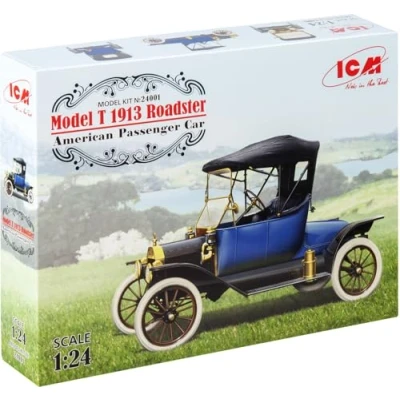 Image of ICM ICM24001 Ford 1:24 Model T 1913 Roadster, US Passenger Car