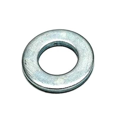 Image of Merriway BH03679 (100 Pcs) M8 (5/16 Inch)Bright Zinc Plated Steel Flat Washer Pack of 100 Pieces