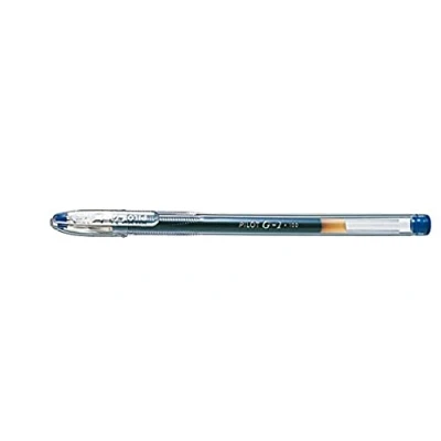 Image of Pilot 101203 G105 Gel Ink Rollerball Pen with 0.5 mm Tip Blue (Pack of 12)