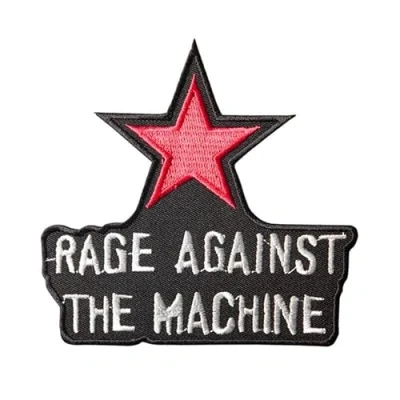 Image of Rage Against The Machine Machine_1 Patch Badge Embroidered Iron on Applique Accessory