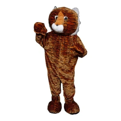 Image of Dress Up America Tiger Mascot Costume Set Adult (one size fits most)