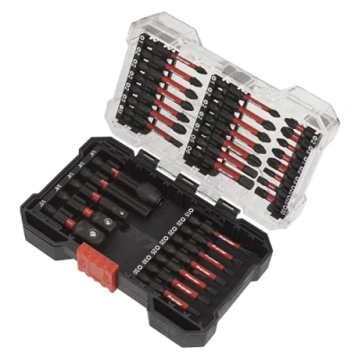 Image of Sealey Premier Power Tool Bit Set 34pc Impact Grade