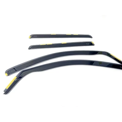 Image of HEKO 11132 Wind Deflectors Fits BMW 5 Series 4 Door Saloon 2004 2010 (4 Pieces)