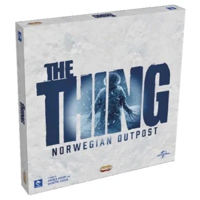 Image of The Thing: Norwegian Outpost Board Game Expansion by Pendragon Studios 4 8 Players 60+ Mins of Gameplay Kids and Adults Ages 13+ English Version, Blue,AREARTG020