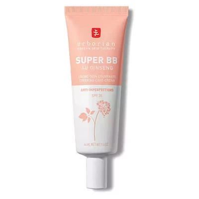 Image of Erborian Super BB cream with Ginseng Full coverage for acne prone skin Caramel 40ML