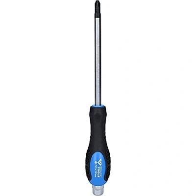 Image of BRILLIANT TOOLS BT034811 Phillips Screwdriver with Impact Cap, PH3 [Powered by KS Tools]