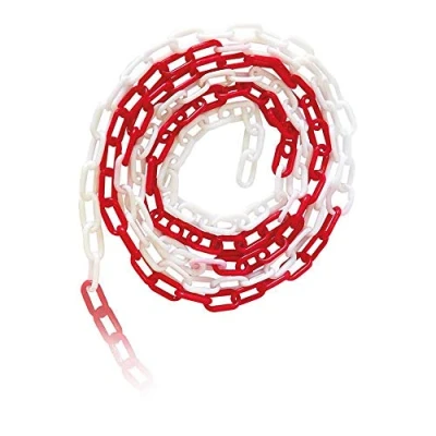 Image of JSP 6mm Chain 25m Red/White (HDC000 265 400)