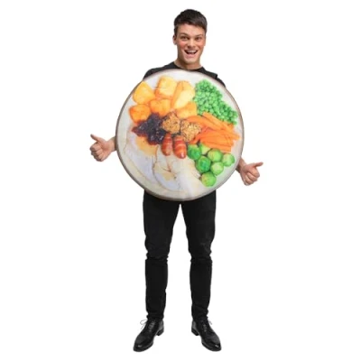 Image of Wicked Costumes Adult Christmas Dinner Fancy Dress Costume