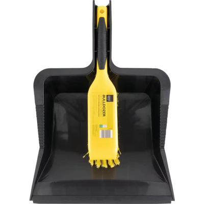 Image of Bulldozer Dustpan and Brush Set HQ.8015/BY