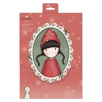 Image of Santoro Gorjuss Ultimate Die Cut and Paper Pack, Multi Colour, One Size